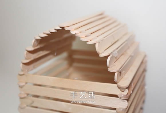 自制鳥舍的方法教程 雪糕棍廢物利用做鳥窩 -  rpnrmr.com