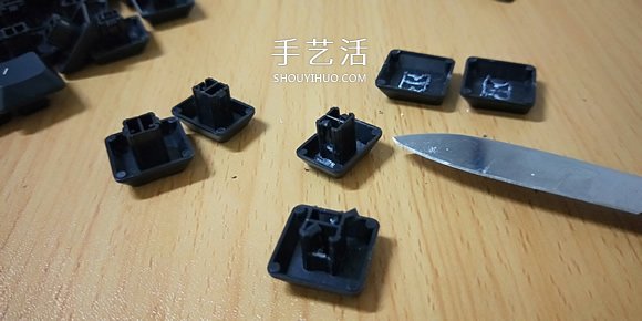 晚晨的創(chuàng)意DIY：廢舊電腦鍵盤鼠標制作機器人 -  rpnrmr.com