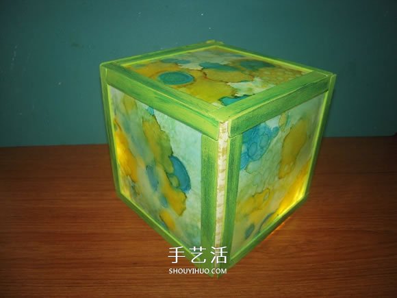手工立方體燈籠的做法 雪糕棍制作燈籠的教程 -  rpnrmr.com
