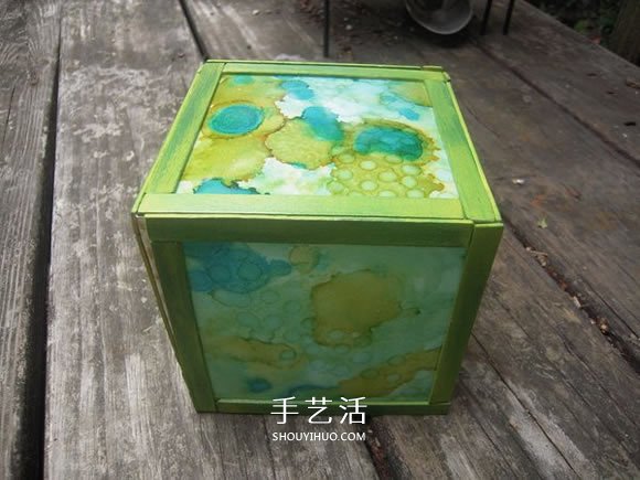 手工立方體燈籠的做法 雪糕棍制作燈籠的教程 -  rpnrmr.com