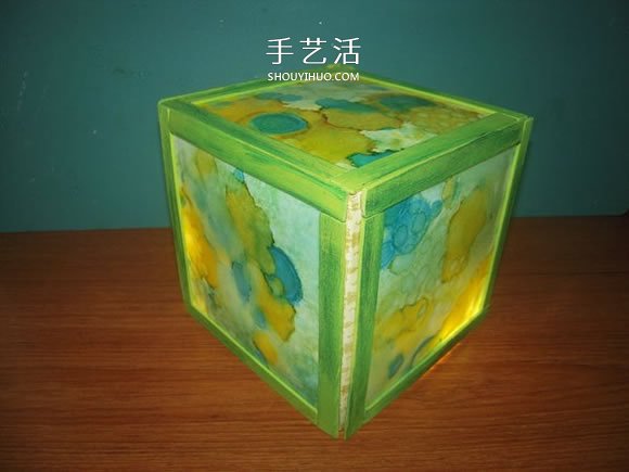 手工立方體燈籠的做法 雪糕棍制作燈籠的教程 -  rpnrmr.com