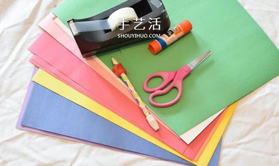 兒童手工制作花環(huán)頭飾 DIY卡紙花環(huán)的簡單做法 -  rpnrmr.com