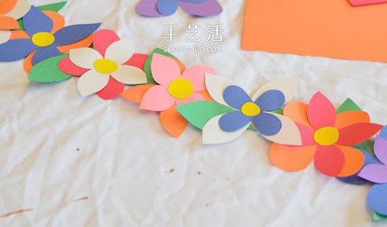 兒童手工制作花環(huán)頭飾 DIY卡紙花環(huán)的簡單做法 -  rpnrmr.com