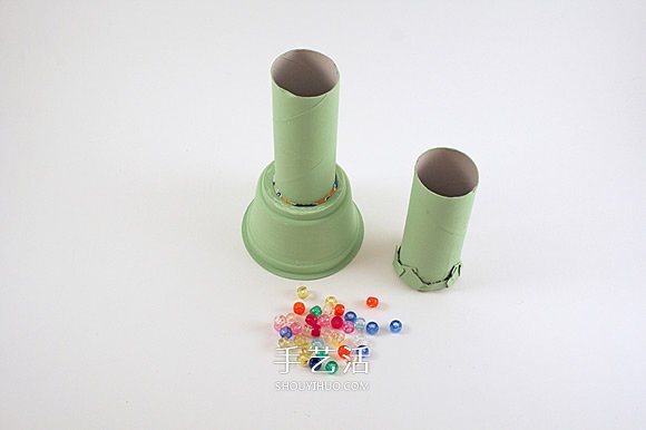 廢物利用手工制作自由女神像和火炬的方法 -  rpnrmr.com