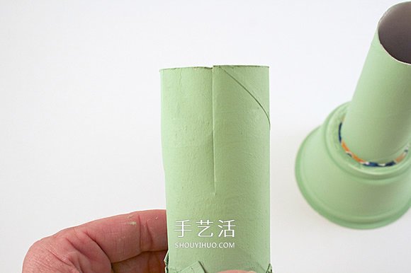 廢物利用手工制作自由女神像和火炬的方法 -  rpnrmr.com