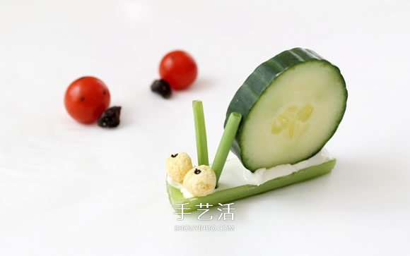 簡單蔬菜昆蟲的做法 蜻蜓蝸牛用蔬菜做教程 -  rpnrmr.com