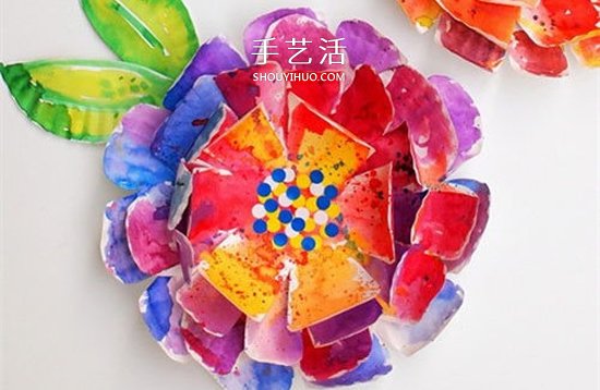 紙盤花的制作方法圖解 簡單用紙盤做花教程 -  rpnrmr.com