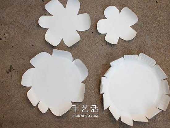 紙盤花的制作方法圖解 簡單用紙盤做花教程 -  rpnrmr.com