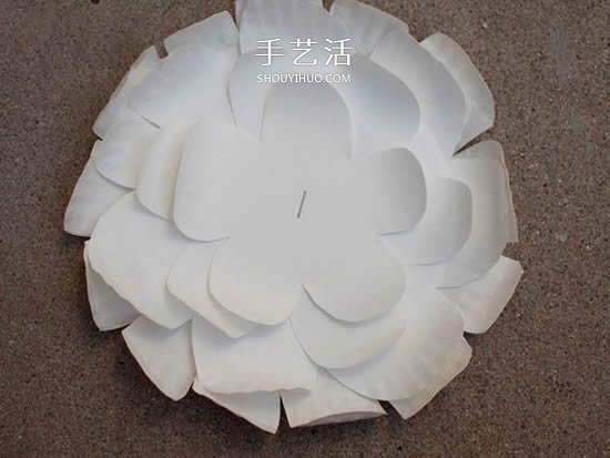 紙盤花的制作方法圖解 簡單用紙盤做花教程 -  rpnrmr.com