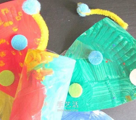 幼兒園紙盤蝴蝶的做法 卷紙筒手工制作蝴蝶 -  rpnrmr.com