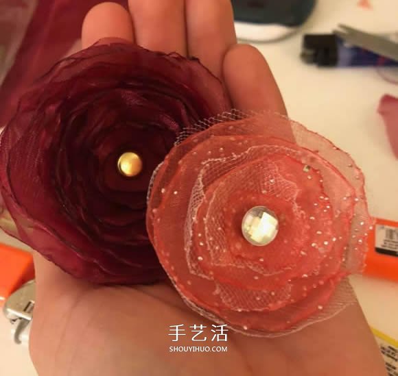 手工絲帶花制作方法 簡(jiǎn)單又漂亮絲帶做花教程 -  rpnrmr.com