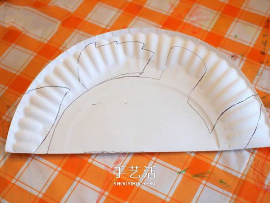 幼兒園用紙盤(pán)手工制作小魚(yú)的方法教程 -  rpnrmr.com