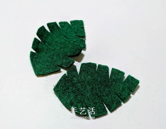 超多毛氈布花的制作方法 DIY美麗的花環(huán)頭飾 -  rpnrmr.com