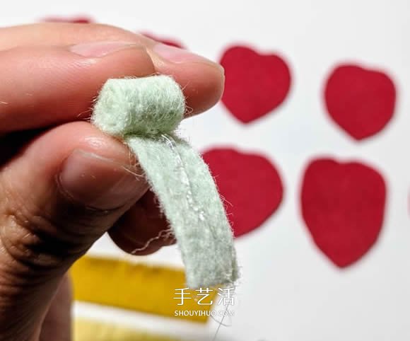 超多毛氈布花的制作方法 DIY美麗的花環(huán)頭飾 -  rpnrmr.com