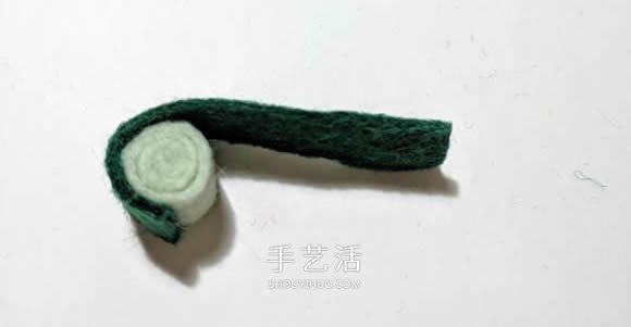 超多毛氈布花的制作方法 DIY美麗的花環(huán)頭飾 -  rpnrmr.com