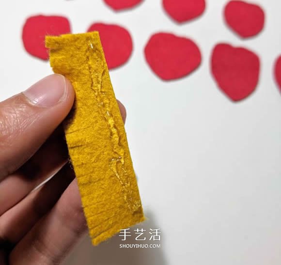 超多毛氈布花的制作方法 DIY美麗的花環(huán)頭飾 -  rpnrmr.com
