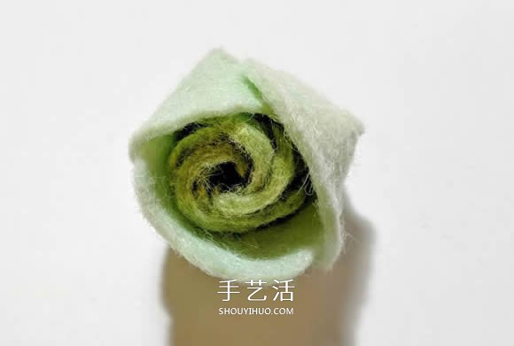 超多毛氈布花的制作方法 DIY美麗的花環(huán)頭飾 -  rpnrmr.com
