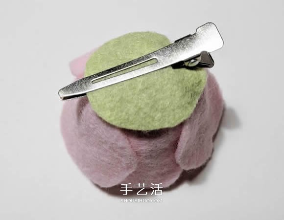 超多毛氈布花的制作方法 DIY美麗的花環(huán)頭飾 -  rpnrmr.com