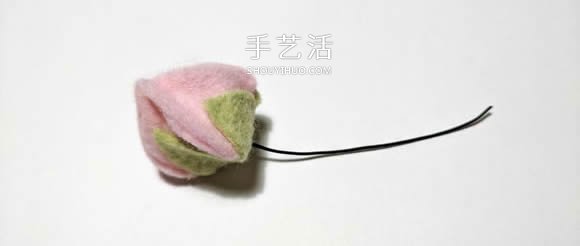 超多毛氈布花的制作方法 DIY美麗的花環(huán)頭飾 -  rpnrmr.com