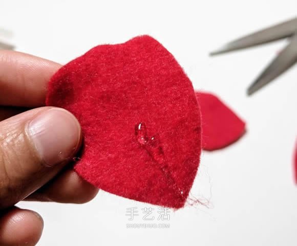 超多毛氈布花的制作方法 DIY美麗的花環(huán)頭飾 -  rpnrmr.com