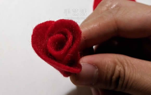 超多毛氈布花的制作方法 DIY美麗的花環(huán)頭飾 -  rpnrmr.com