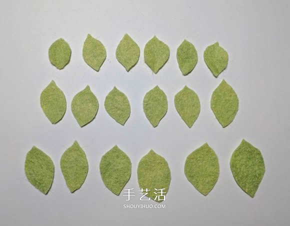 超多毛氈布花的制作方法 DIY美麗的花環(huán)頭飾 -  rpnrmr.com