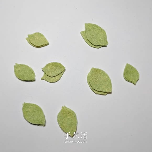 超多毛氈布花的制作方法 DIY美麗的花環(huán)頭飾 -  rpnrmr.com