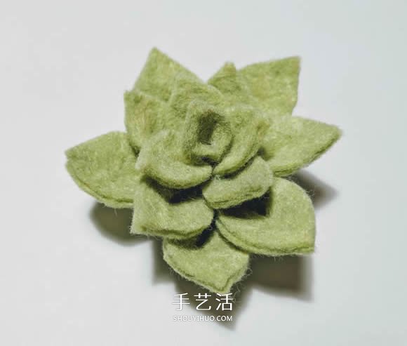 超多毛氈布花的制作方法 DIY美麗的花環(huán)頭飾 -  rpnrmr.com