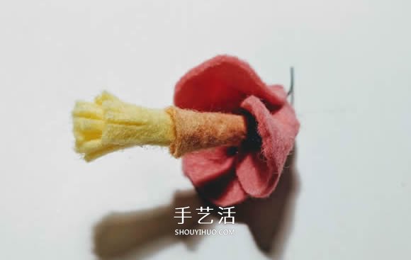 超多毛氈布花的制作方法 DIY美麗的花環(huán)頭飾 -  rpnrmr.com