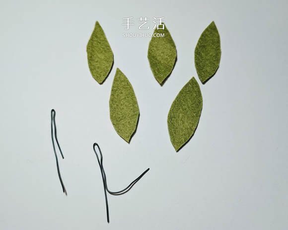 超多毛氈布花的制作方法 DIY美麗的花環(huán)頭飾 -  rpnrmr.com