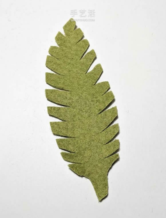 超多毛氈布花的制作方法 DIY美麗的花環(huán)頭飾 -  rpnrmr.com