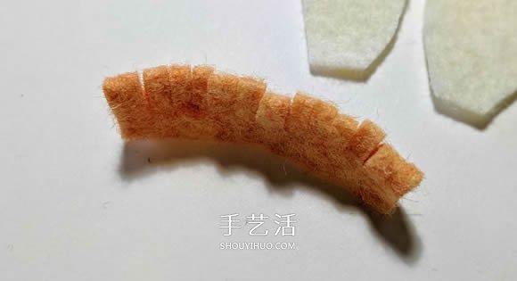 超多毛氈布花的制作方法 DIY美麗的花環(huán)頭飾 -  rpnrmr.com