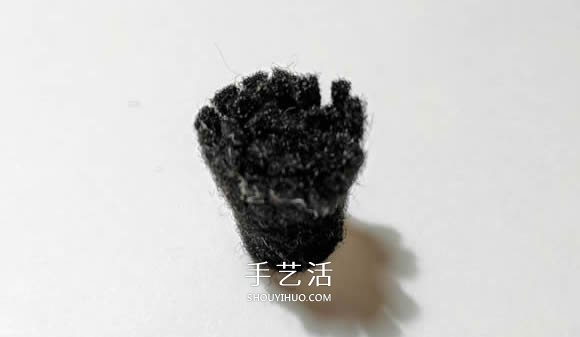 超多毛氈布花的制作方法 DIY美麗的花環(huán)頭飾 -  rpnrmr.com