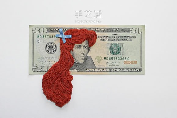 林肯的包包頭？給鈔票上的人物編織創(chuàng)意長發(fā) -  rpnrmr.com
