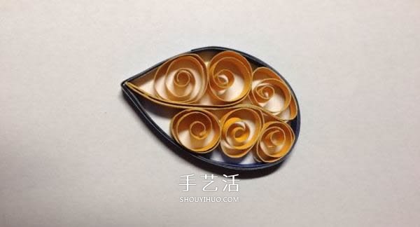 簡單衍紙花教程：手工衍紙制作五瓣花圖解 -  rpnrmr.com