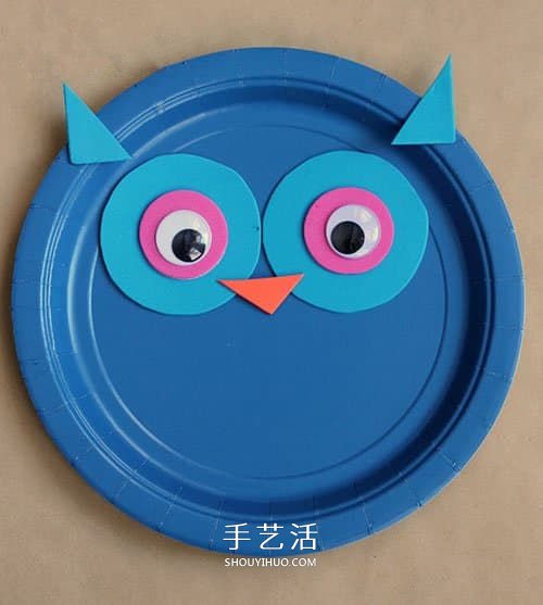 幼兒園紙盤貓頭鷹手工制作 簡單又可愛！ -  rpnrmr.com
