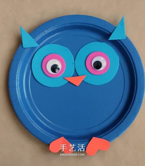 幼兒園紙盤貓頭鷹手工制作 簡單又可愛！ -  rpnrmr.com