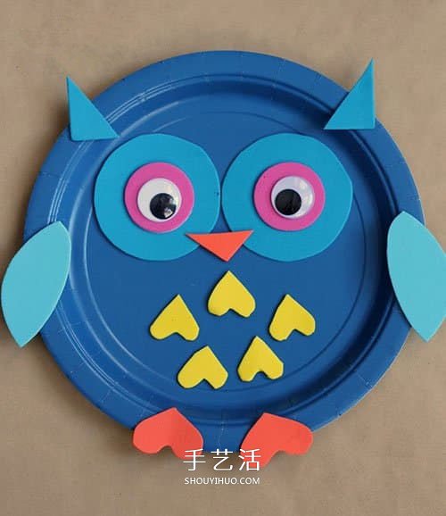 幼兒園紙盤貓頭鷹手工制作 簡單又可愛！ -  rpnrmr.com