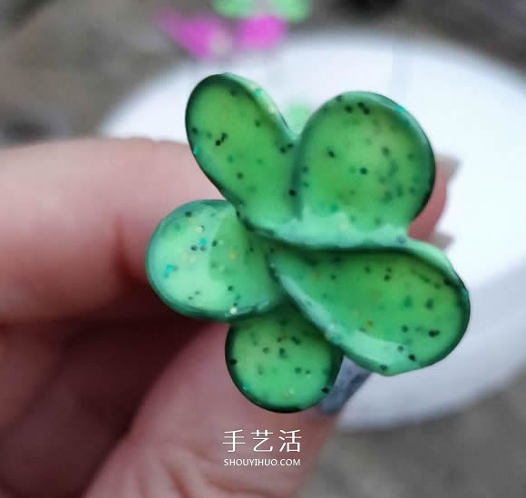 自制美麗指甲油花的方法 用來(lái)點(diǎn)綴飾品超好看 -  rpnrmr.com