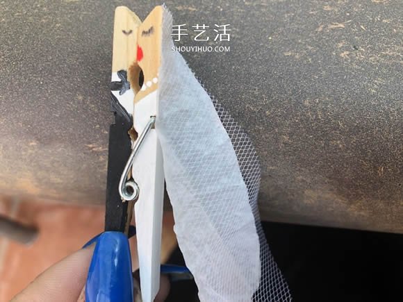甜蜜婚禮小禮品：用衣夾制作會(huì)親親的新郎新娘 -  rpnrmr.com