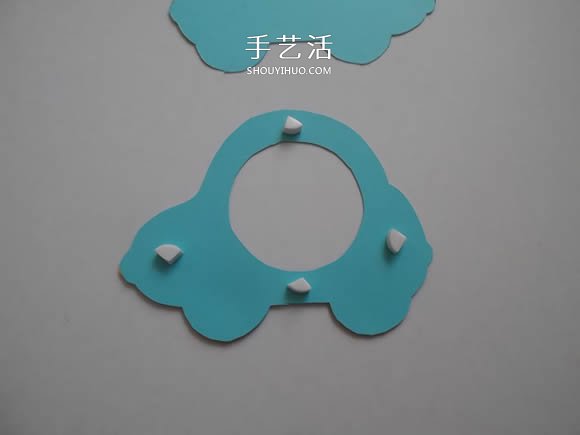 用卡紙手工制作汽車相框的教程 簡單又可愛！ -  rpnrmr.com