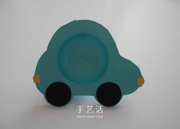用卡紙手工制作汽車相框的教程 簡單又可愛！ -  rpnrmr.com