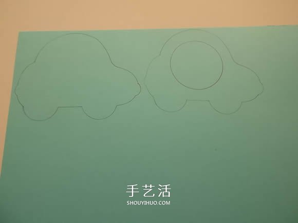 用卡紙手工制作汽車相框的教程 簡單又可愛！ -  rpnrmr.com