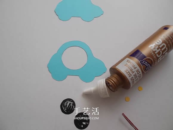 用卡紙手工制作汽車相框的教程 簡單又可愛！ -  rpnrmr.com