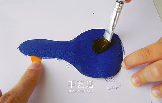 幼兒園手工制作孔雀開屏的方法圖解教程 -  rpnrmr.com
