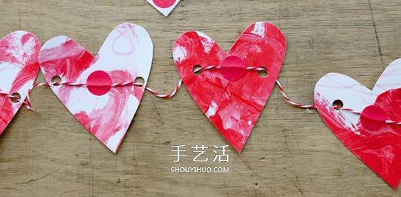 代表愛和感恩！簡單又漂亮卡紙愛心掛飾制作 -  rpnrmr.com
