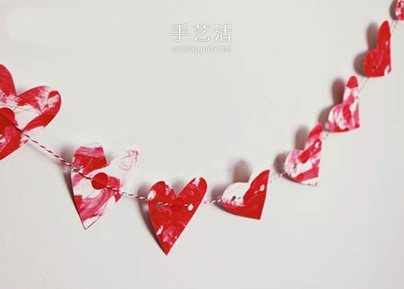 代表愛和感恩！簡單又漂亮卡紙愛心掛飾制作 -  rpnrmr.com
