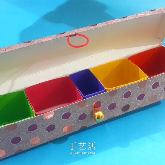牙膏盒廢物利用 手工制作珠寶首飾盒的方法 -  rpnrmr.com