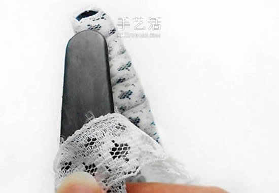 時(shí)尚而獨(dú)特！帶花邊和珠子的頭帶的制作方法 -  rpnrmr.com