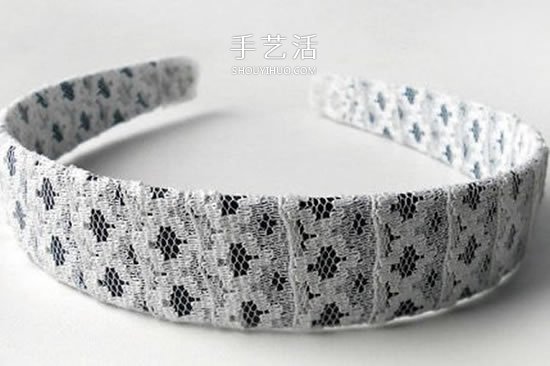 時(shí)尚而獨(dú)特！帶花邊和珠子的頭帶的制作方法 -  rpnrmr.com